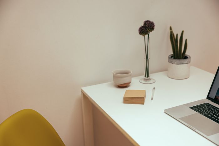 Poste de travail épuré