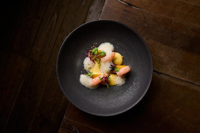 Plat de poisson et légumes
